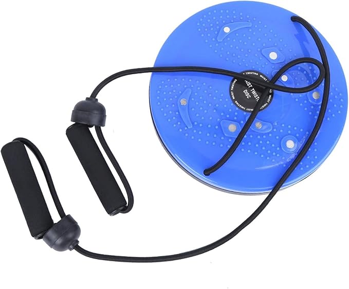 25x25cm Waist Twist Disc Twisting Board,Magnetic Twisting Waist Disc Exercise Foot Exercise Aerobic Fitness Twisting Waist Disc Multifunction for Exercise Waist Twisting Disc