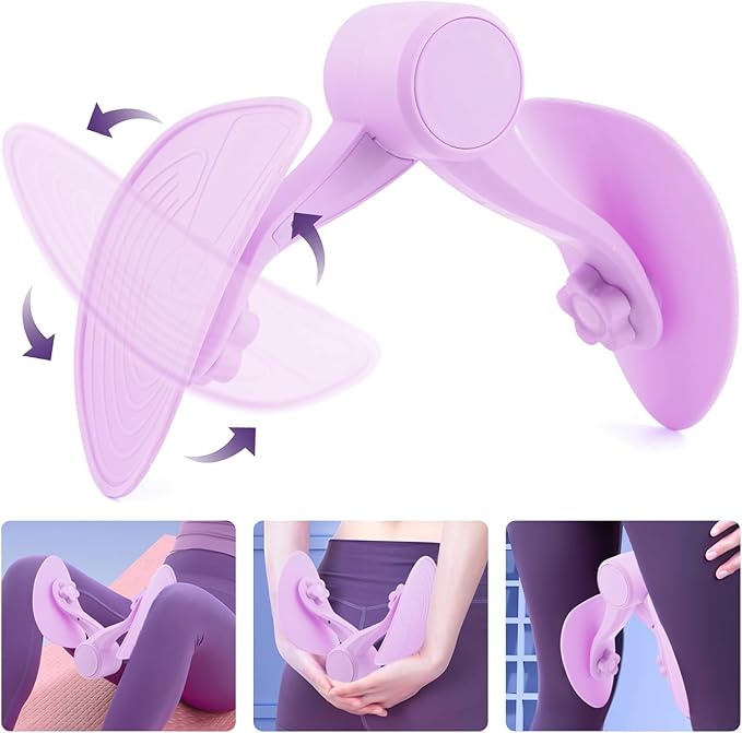Thigh Exerciser for Women, Enhanced Resistance Hip and Pelvis Trainer, Under Desk Exerciser and Kegel Exercise Products for Women Home Gym