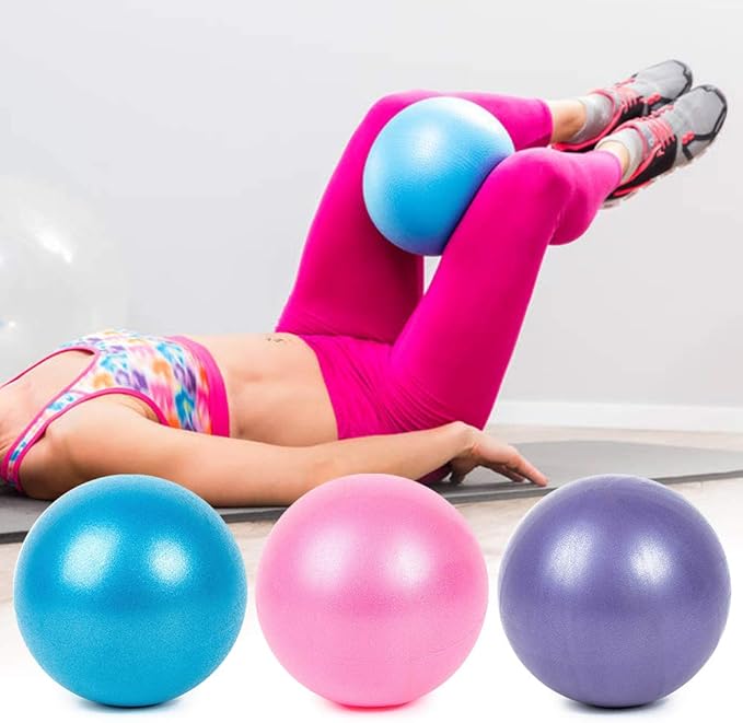 5pcs Yoga Equipment Set Include Yoga Ball Yoga Blocks Stretching Strap Resistance Loop Band Exercise Band