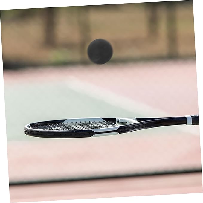 4Pcs High Elastic Rubber Balls for Competition Training Mini Racket Ball for Outdoor Sports for Improving Reaction Skills and Hand Eye Coordination