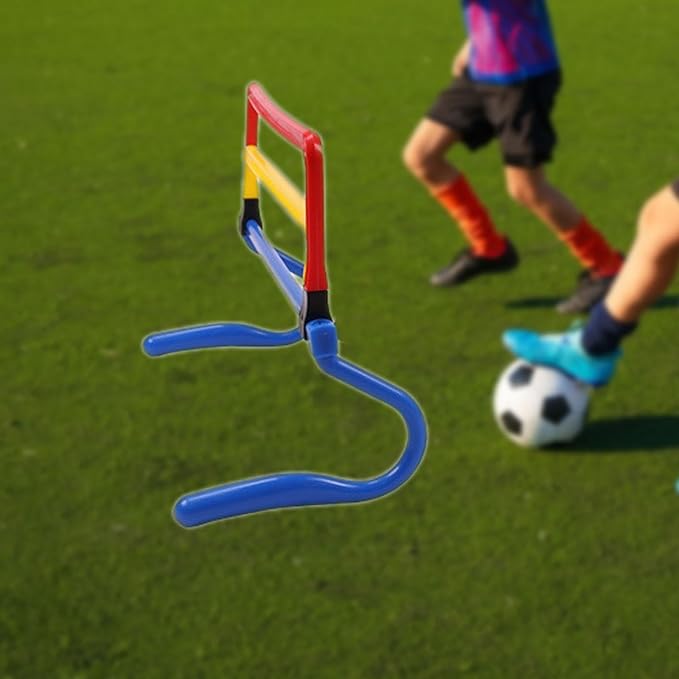 Agility Training Hurdles 4 Height Adjustable Portable Speed Training Equipment for Obstacle Courses