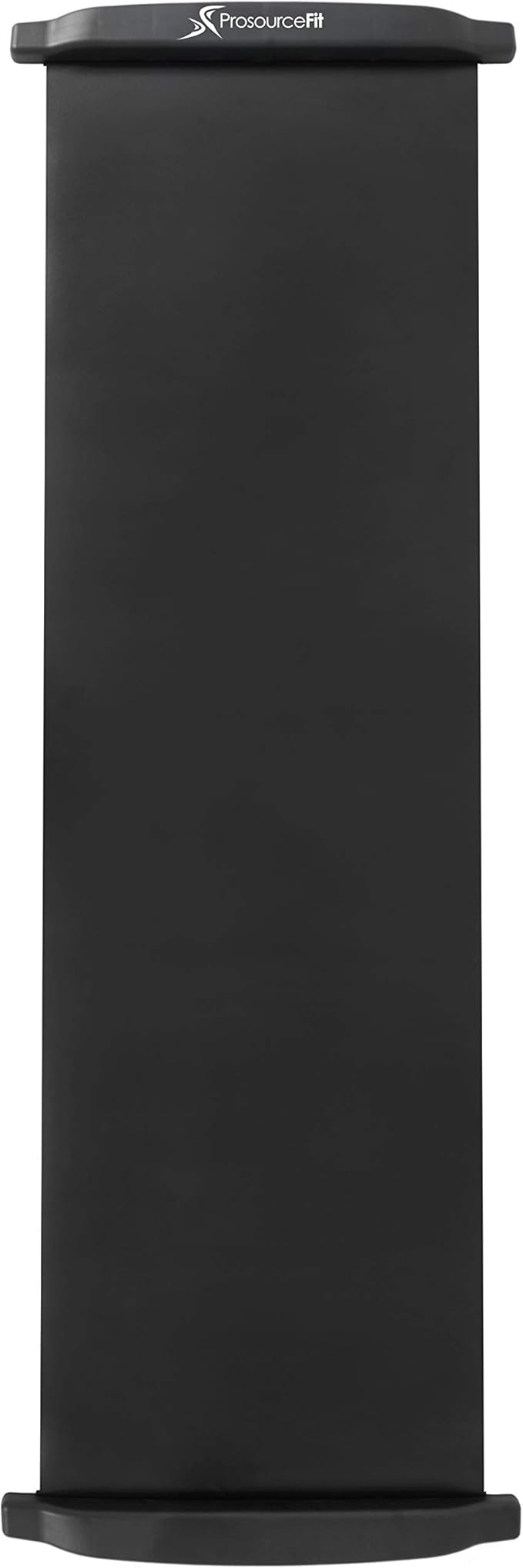 ProsourceFit Slide Board Mat for Exercise 6’ with End Stops, Booties & Carrying Bag for Low-Impact Indoor Home Workouts and Sports Training