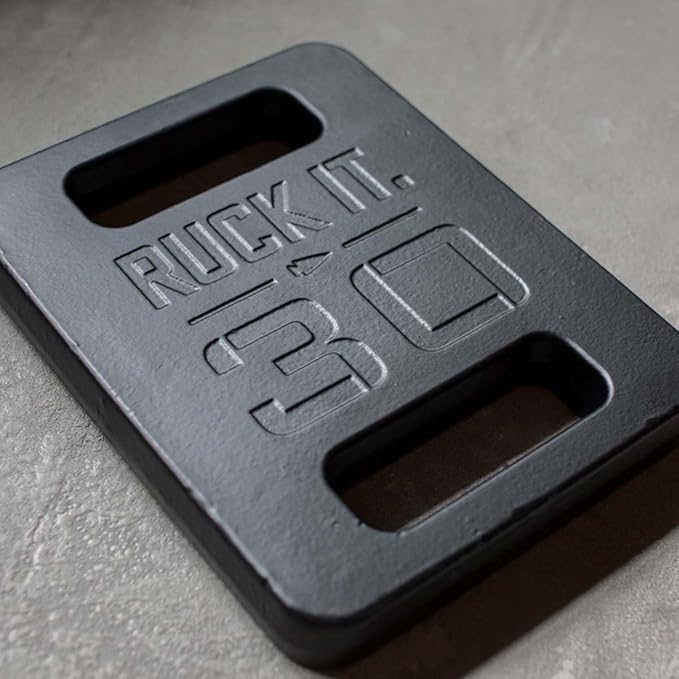 GORUCK Ruck Plate – USA Made Weight for Rucking, Strength & Fitness, Fits with Rucker & Ruck Plate Carrier – 10LB, 20LB, 30LB, 45LB