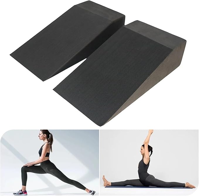 Yoga Foam Wedges Foam Yoga Wedge Blocks Improve Lower Leg Strength Riser Block Squat for Balance Stretch