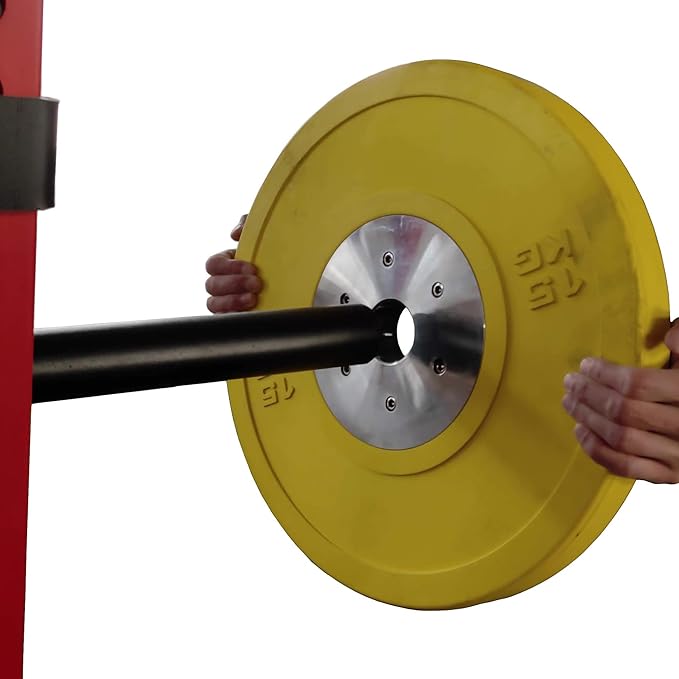Weight Plate Holder Power Rack Attachment Barbell Safety Bars 2 Inch Olympic Plate Storage Power Squat Rack Holder Hooks Barbell Stand Holder Bar Weight Plates for 2x2 3x3 2x3 Power Cage Accessories