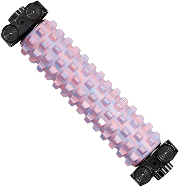 Foam Roller for Body Exercise - Leg Massage | Deep Stretching Roller with Support for Home Gym, Yoga, Pilates, Fitness, Post-In Recovery