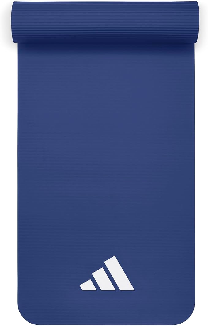 adidas Fitness Mat - Lightweight - Non Slip Yoga Mat, 7mm or 10mm