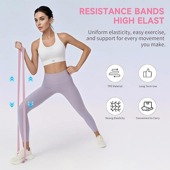 Pilates Essential Kit - Yoga Kits for Home Workout, with Pilates Ring and Ball Set, Resistance Bands for Toning Arms, Thighs/Legs & Core, Yoga Brick and 1.8-Metre Strap