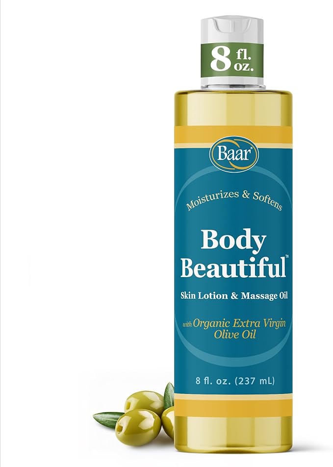 Body Beautiful Massage Oil 8 Oz