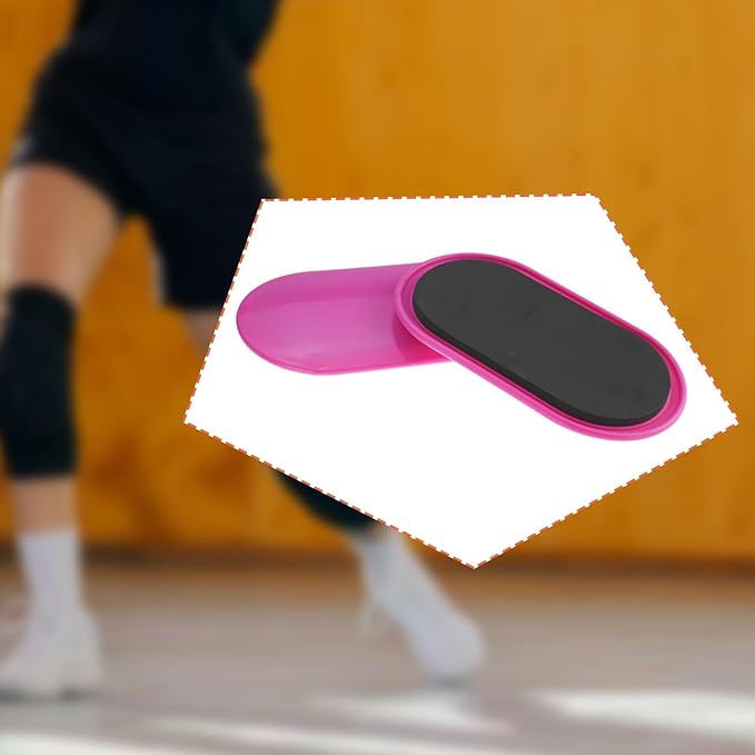 Core Sliders 2-Piece Set, Ab Pads for Beginner Home & Gym Workout, Portable Lightweight Sliding Discs for Dance Exercise