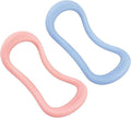 2Pcs Yoga Ring for Leg Calves, Pilates Circle Ring for Back Toning Thighs Abs and Legs, Fitness Rings for Yoga, Pilates, Gymnastics Exercise Workout