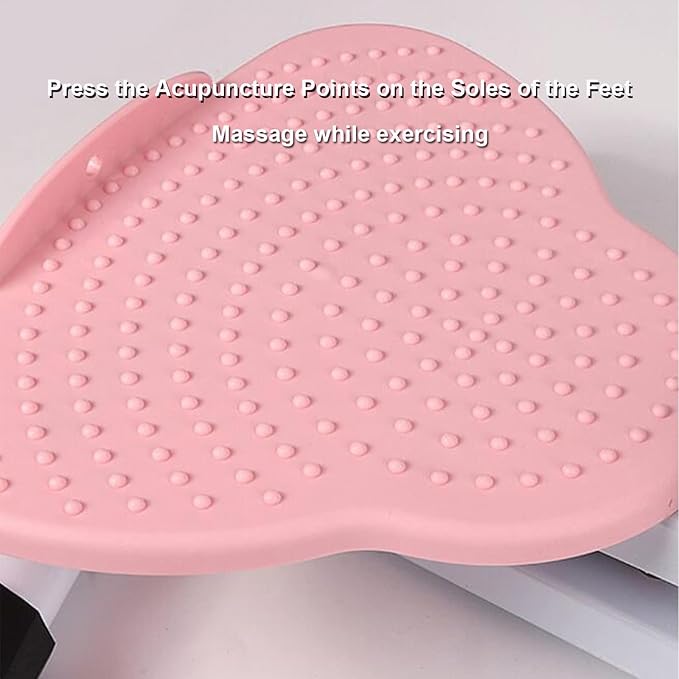 Rotating Waist Trainer,Sport Exercise Twist Board,Aerobic Waist Twister with Resistance Band,Full Body Toning Workout Ab Twister Board for Aerobic Exercise