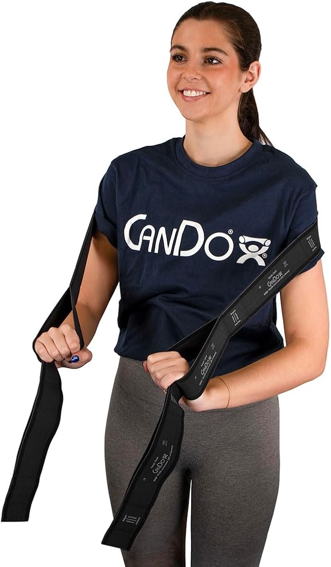 CanDo Multi-Grip Exerciser Plus, 6 Foot Exerciser, 9 Loops,