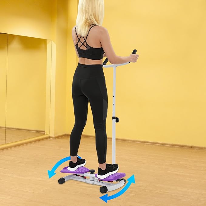 Waist Twister, Waist Twisting Machine, Ab Twist Board with 300 lbs Weight Capacity, Ab Exercise Twister Board for Core Workout and Slim Waist, Noiseless Home Gym Equipment for Women Men