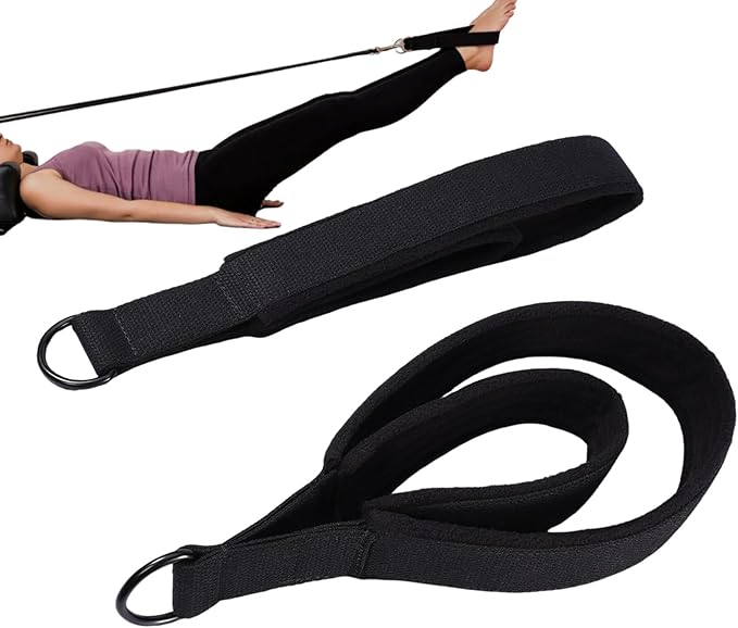 Pilates Reformer Hand Straps, D-Ring Exercise Supplies | Muscle Training Straps | for Women Men Athletes Beginners Fitness Enthusiasts Busy Professionals Yoga Practitioners Apartment Home Gym