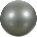 Pilates Set, 2 Pcs Silver-Gray Stability, 7.9 In Inflatable Exercise For Yoga, Anti-Burst Pvc, Core Training, Includes Straw