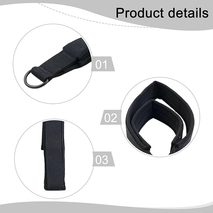 Double Loop For foot Straps for Pilates Equipment 2pcs for Improved Maneuverability and Comfort in Your Routine