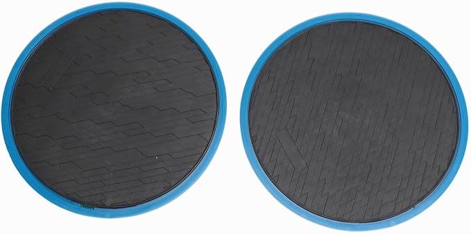 2pcs Exercise Core Sliders Fitness Gliding Discs Dual Sided for Full Body Workout Core Training with Compact 7in Design Portable for Home Gym Travel