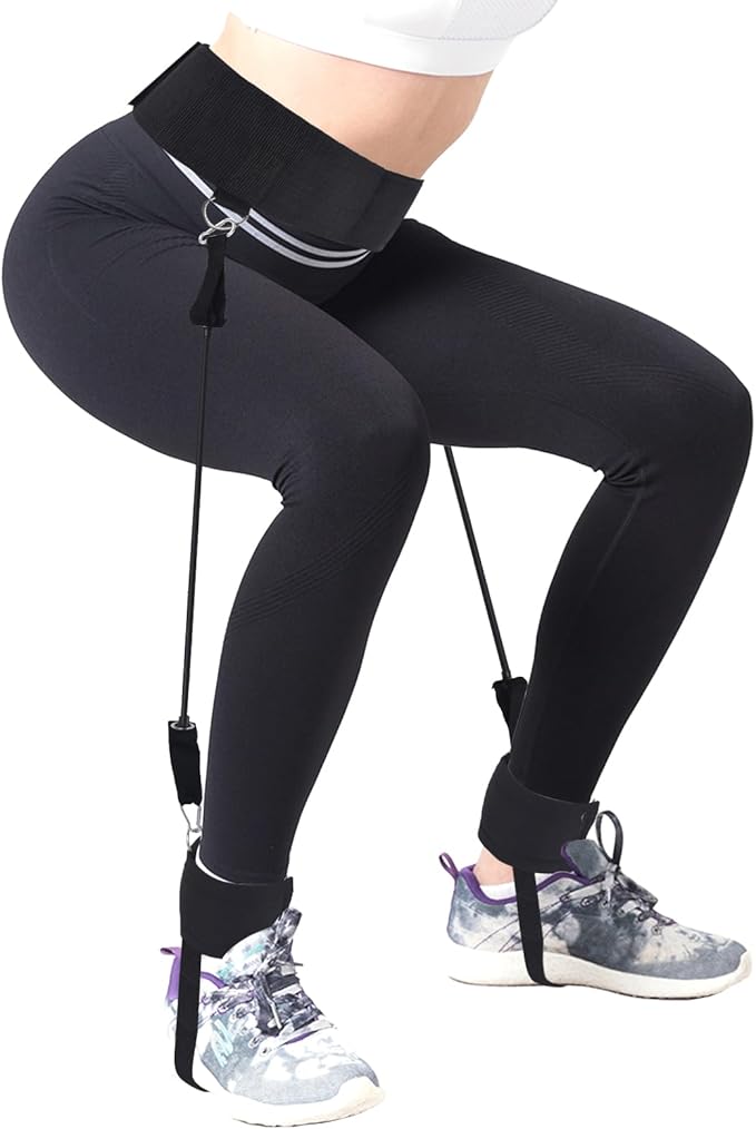 Vertical Jump Trainer, Jump Trainer Leg Strength Resistance Bands, Jumping Trainer for Basketball Triple Jump Football Volleyball Training Provide