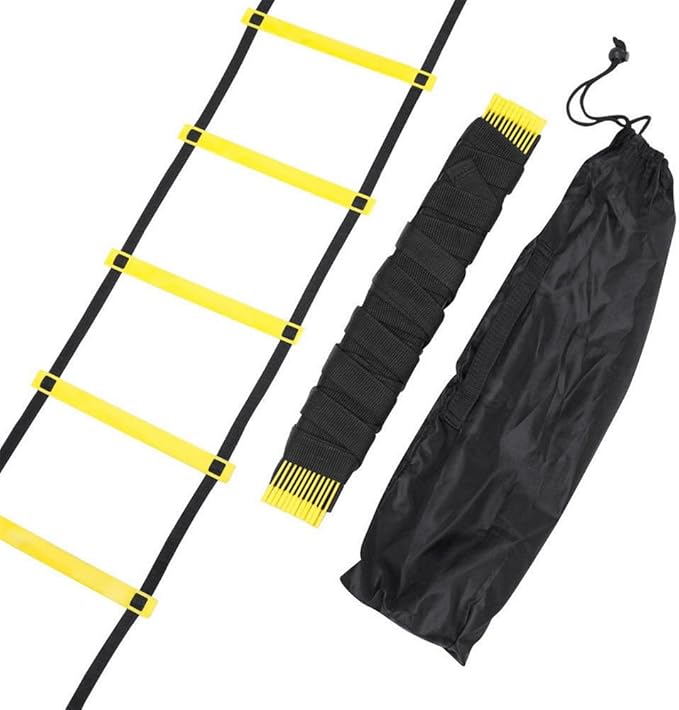 Agility Ladder, Speed Ladders for Soccer Football Speed Agility Training, MultiChoice 12 Rung by SHG