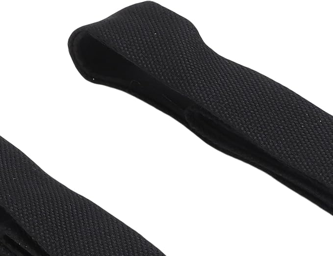 Pilates Straps, Double Loop Exercise Wrist Band with D Buckle for Home Gym Fitness Workout, Soft Inner Lining Textured Surface