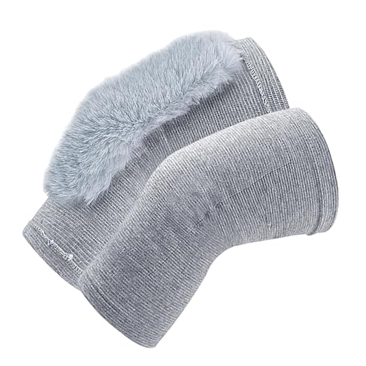 1pair Warm Knee Support Sleeve Self-heating Elastic Knee Wraps for Joint for Men Women for Sports Running and Daily Wear