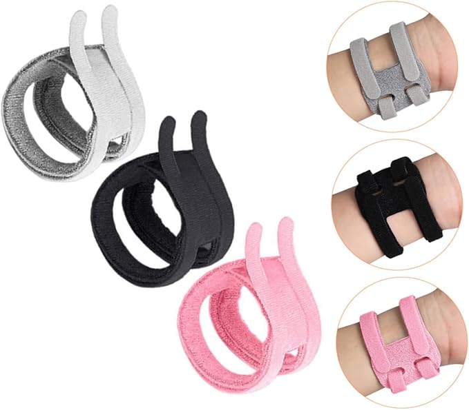 Yoga Wristband Wrist Support Brace Elastic Strap for Sprain Recovery and Joint Protection in Sports Fitness 12.20X1.77In