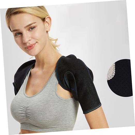 NOLITOY Invisible Shoulder Massager Heat Pad Heating Pad for Shoulders Magnetic Therapy Body Massager Equipment