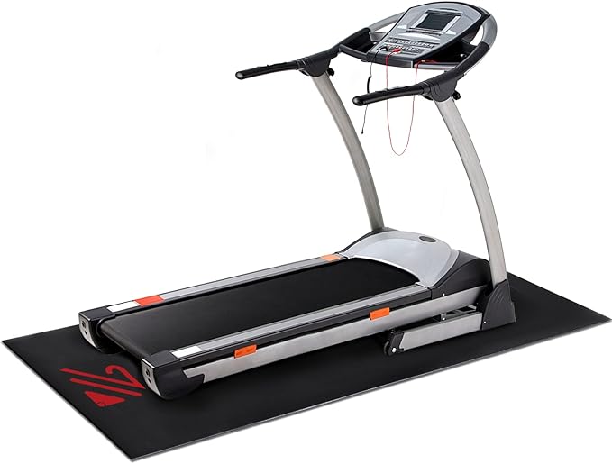 BUCKLOS Treadmill Mat for Carpet,for Hardwood Floors,36"x72",36"x84",1/5" Thick,Exercise Equipment Mat for Treadmill/Walking pad/Bike/Nordictrack Indoor Cycles,No Slip,Noise Shock Absorption