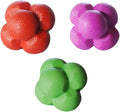 3pcs Exercise Ball Hexagonal Reaction Ball Fitness Agile for Sports Reflex Training Random Color