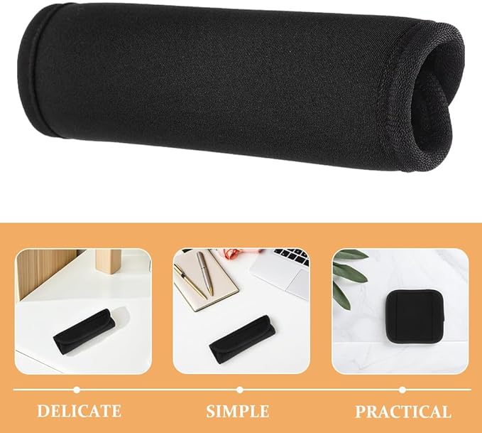 balacoo 3pcs Detachable Anti-Slip Pull-up Handle Grip Sleeves Barbell Pad Set Dumbbell Cushion Protective Pads for Doorway Gym Essentials