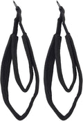 Pilates Double Loop Straps with D-Rings, Soft Polar Fleece Foot Straps for Reformer Workout, Home Gym Fitness Equipment for Flexibility and Strength Training, 2-Pack