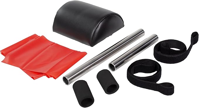 Balanced Body PilatesAngle & Accessories – Reformer Workout Wedge, Resistance Band, and Neck Support for Home Gym & Studio