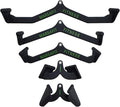 Home Gym Fitness Rowing T-bar V-bar Pulley Cable Machine Attachment, Bicep Curl Tricep LAT pulldown Bar Back Strength Training Handle Grips LAT Pull Down Bar for Seat Row Workout