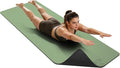 ILILI Yoga Mat Thick&Large Exercise Mats for Home Workout – Extra Wide Yoga Mat with Carrying Strap 76''x32.7''x0.35'' For Men & Women – Anti-Tear, Lightweight, Cushioned Support, Works Great on All Floors for Stretching, Pilates, Meditation and Floor ...