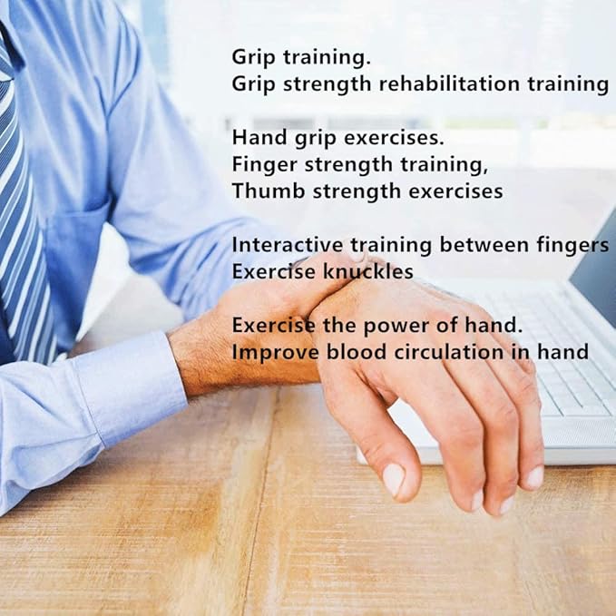 3-pack Stress Relief Balls. Hand Exercise Balls. Hand Therapy Balls. Hand Grip Balls Hand Squeeze Balls Kits for Physical Rehabilitation & Grip Strengthene