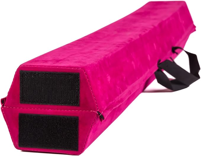 Artistic Gymnastics Beam for Home - 210/240/270/300 - Amazing Balance Equipment for Kids at Home - Faux Suede, High Density EVA Foam - Carrying Straps