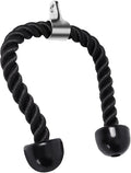 GSE Tricep Rope, Heavy Duty Tricep Pull Down Cable Machine Attachment, Strength Training Exercise Equipment for Home Gym (Single/Dual Available)