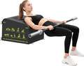 Hip Thrust Bench, Multi-Functional Slip-Free Hip Thrust Machine for Glute Bridge, Box Jump, Push-Ups, Squat, Ab Exercise, Suitable for Home & Gym