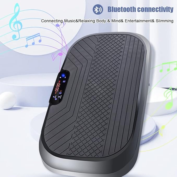 Fitness Vibration Plate Exercise Equipment Whole Body Shape Exercise Machine Vibration Platform Fit Massage Workout Trainer,Max User Weight 330lbs