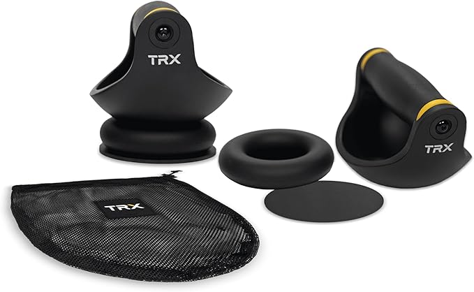 TRX Push-It - Push-up Handles for Strength Training, Home Gym Workouts, Core & Upper Body Exercise Equipment, Ergonomic Push-Up Stands for Chest, Arms & Abs Training