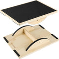 Professional Wooden Balance Board for Adults-Anti-Slip 350LBS Wobble Board for Physical Therapy, Standing Desk, Core Strength-Rocker Board,Balancing Board