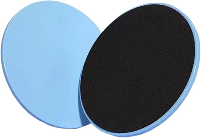 Yiju 2Pcs Core Sliders Double Sided Gliding Discs Portable Workout Equipment for Home Exercise Improve Balance Core Strength