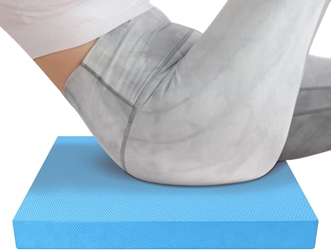 Stability Pad - 50x40cm Soft Thick Stability Mat - Balance Cushion Foam Pads for Exercise | for Women Men Home Gym Floor Yoga Workout Physical Training Stretching