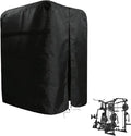Gym Rack Cover with Waterproof Zipper, Protective Cover for Squat Rack/Weight Lifting Rack/Home Gym Workout Equipment-Indoor or Outdoor