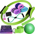 Pilates Essentials Kit for Women - Home Fitness Equipment Set, Includes Pilates Ring, Yoga Ball, Resistance Bands, Booty Bands for Core Strength, Glute Toning, and Yoga Stretching