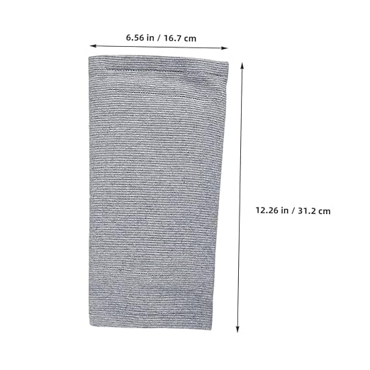 1pair Warm Knee Support Sleeve Self-heating Elastic Knee Wraps for Joint for Men Women for Sports Running and Daily Wear