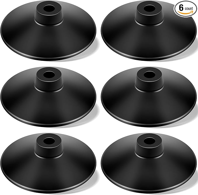Landical Weighted Slalom Pole Rubber Bases for Soccer Agility Poles 2.2 lb Pole Base for Soccer Training Equipment Set Accessory Lacrosse Field Hockey Track Field