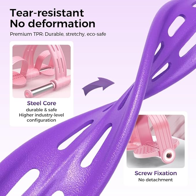 Multifunction Tension Rope, Elastic Yoga Pedal Puller Resistance Band, Tension Rope Fitness Equipment, for Stretching Training