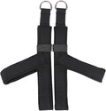 2X Pilates Straps Yoga Straps Strength Training Flexible Core Equipment Reformer Strap Fitness Belts for Studio Adults Gym